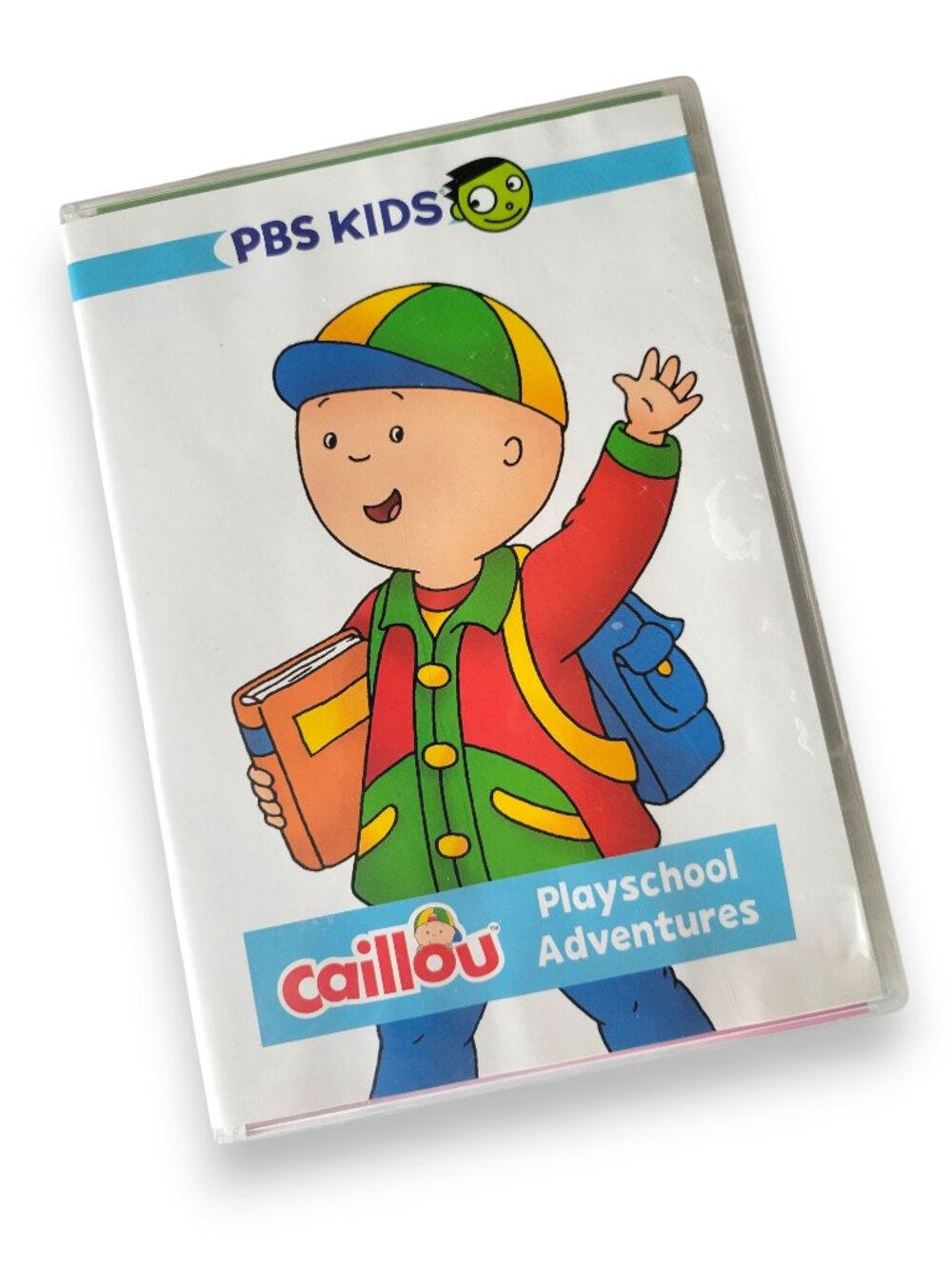 Caillou Playschool Adventures DVD PBS Kids 12 Episodes Educational Tested EUC